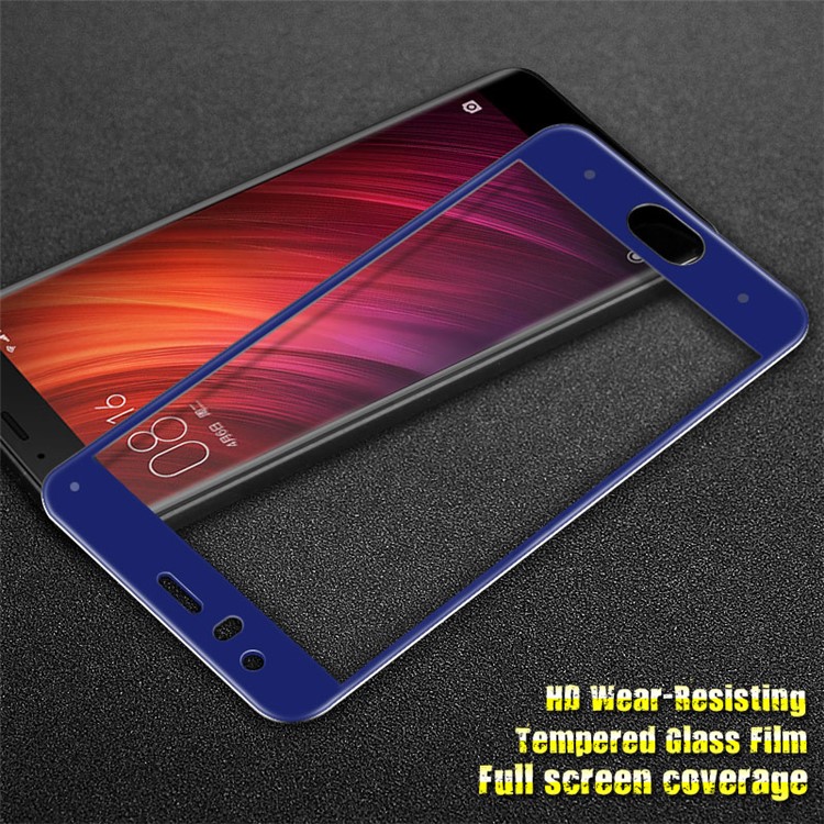 IMAK HD Full Coverage Tempered Glass Screen Protector Film for Xiaomi Mi 6 - Blue-1