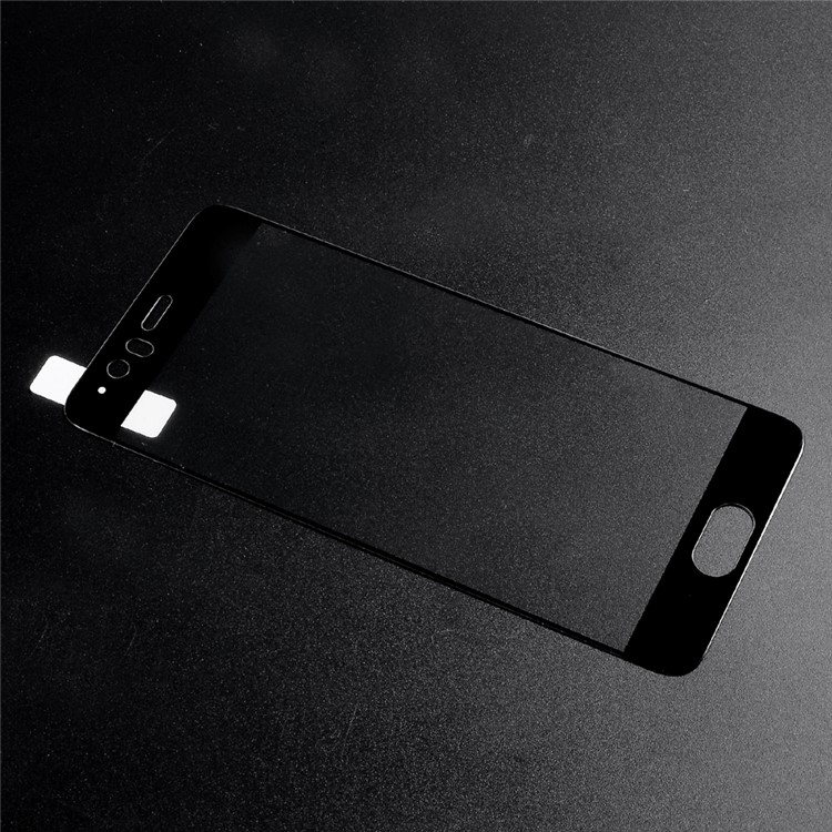 ANGIBABE 0.3mm Silk Printing Tempered Glass Screen Film for Huawei P10 - Black-2