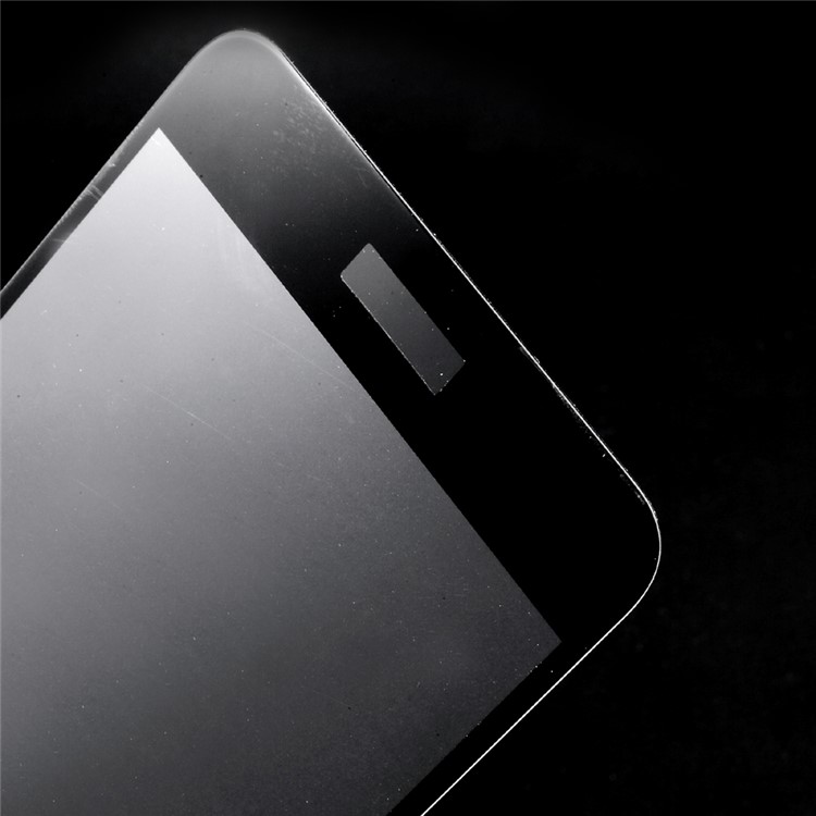 ANGIBABE Silk Print Tempered Glass Screen Shield Film 0.3mm for Huawei P8 Lite (2017) - Black-5