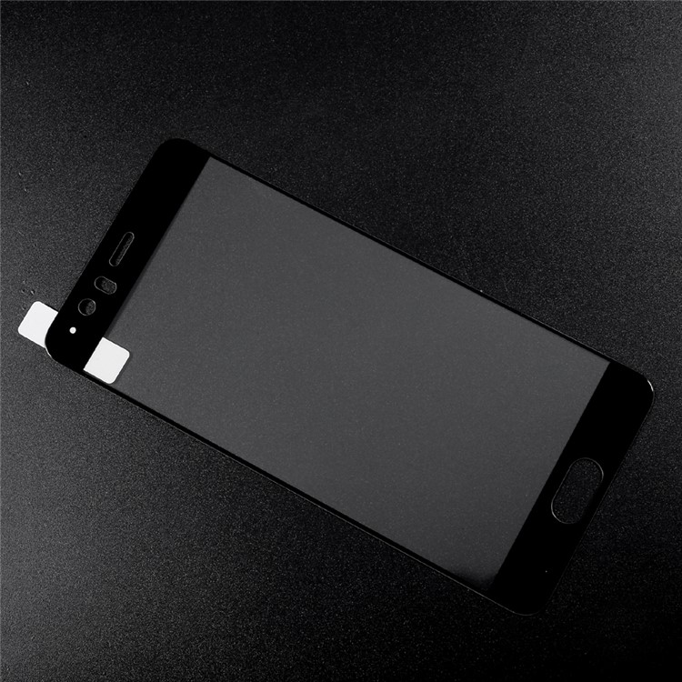 ANGIBABE Anti-explosion Silk Print Tempered Glass Screen Protection Film for Huawei P10 Plus (0.3mm) - Black-3