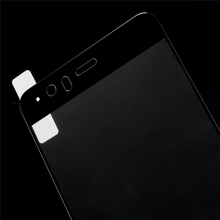 ANGIBABE Anti-explosion Silk Print Tempered Glass Screen Protection Film for Huawei P10 Plus (0.3mm) - Black-4
