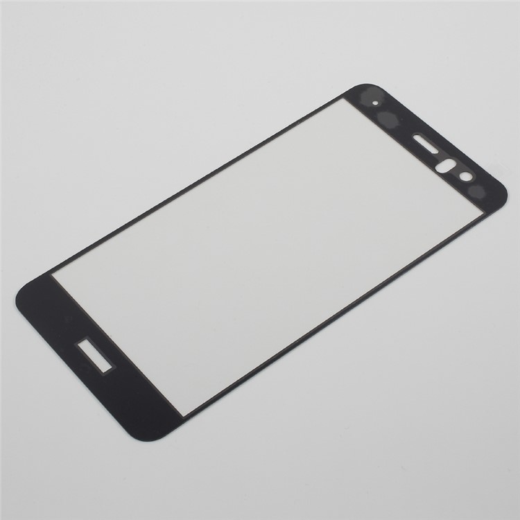For Huawei P10 Lite Silk Printing Tempered Glass Screen Guard Film (Crocodile Texture Package) - Black-2