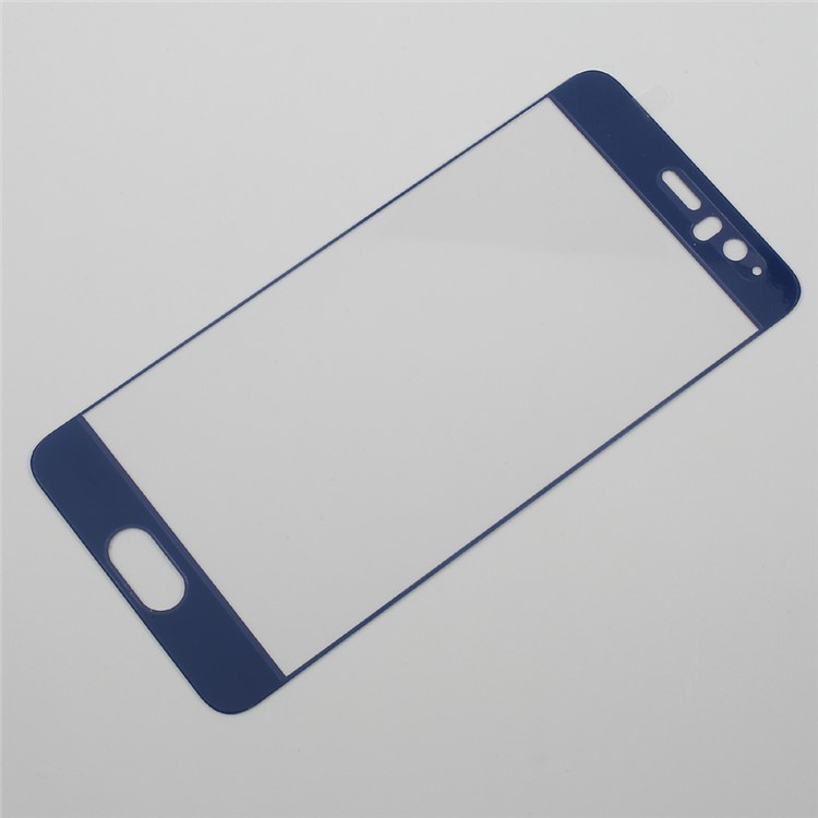 Silk Print Ultra Clear Tempered Glass Protector Film (Crocodile Texture Package) for Huawei P10 Lite - Blue-2