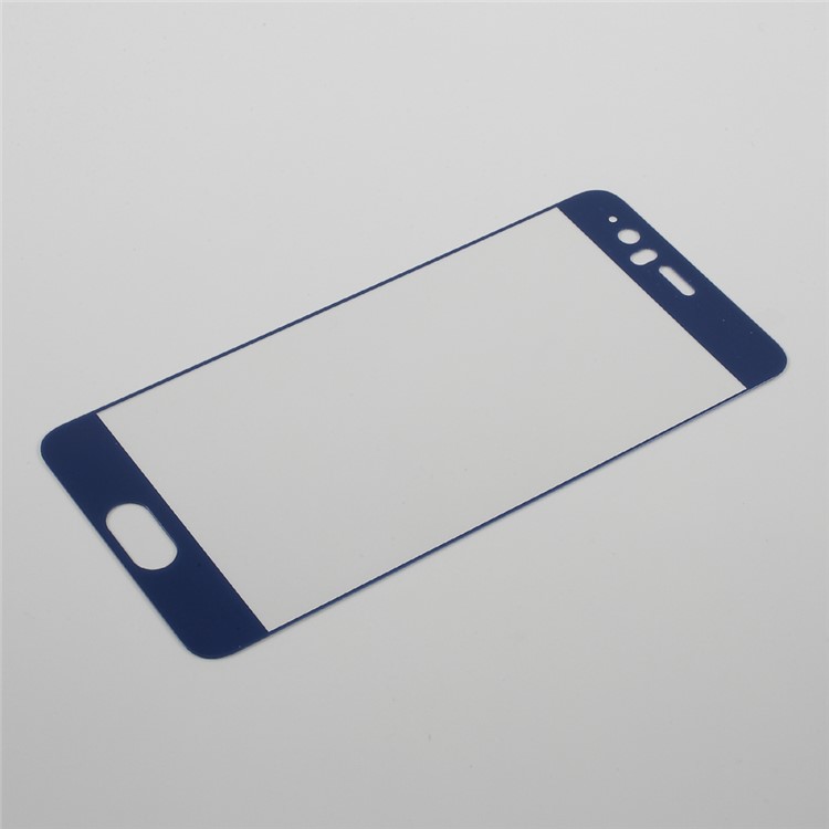 Silk Print Ultra Clear Tempered Glass Protector Film (Crocodile Texture Package) for Huawei P10 Lite - Blue-3