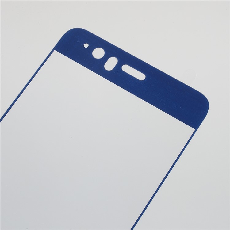 Silk Print Ultra Clear Tempered Glass Protector Film (Crocodile Texture Package) for Huawei P10 Lite - Blue-4