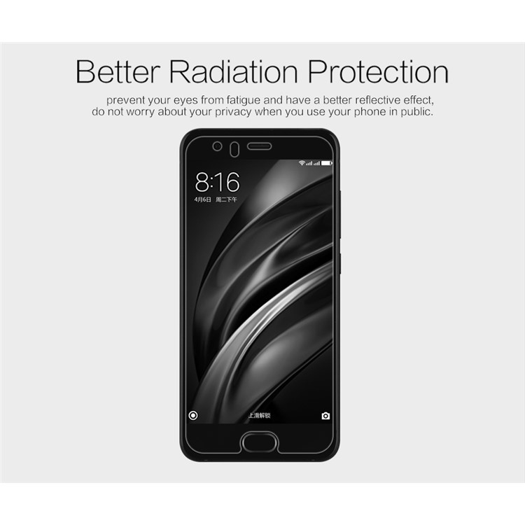 NILLKIN for Xiaomi Mi 6 Anti-scratch Matte LCD Screen Protector Guard Film-3