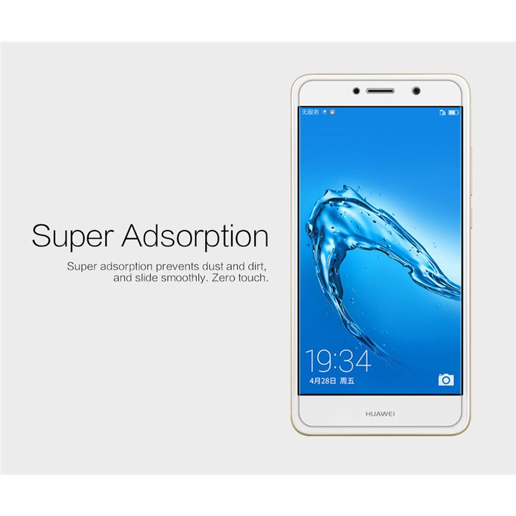 NILLKIN for Huawei Y7 Prime / Enjoy 7 Plus Anti-fingerprint HD Clear LCD Screen Protector Film-3