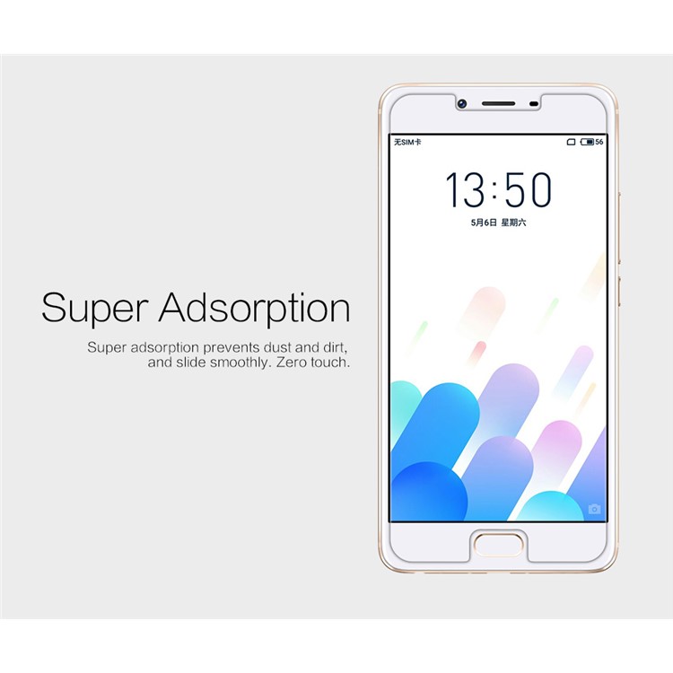 NILLKIN for Meizu E2 Anti-fingerprint HD Clear LCD Screen Protector Mobile Film-3