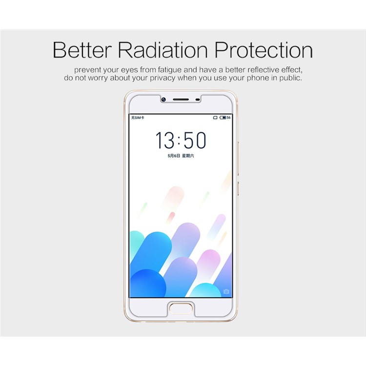 NILLKIN Matte Scratch-resistant Screen Protector Film for Meizu E2-3