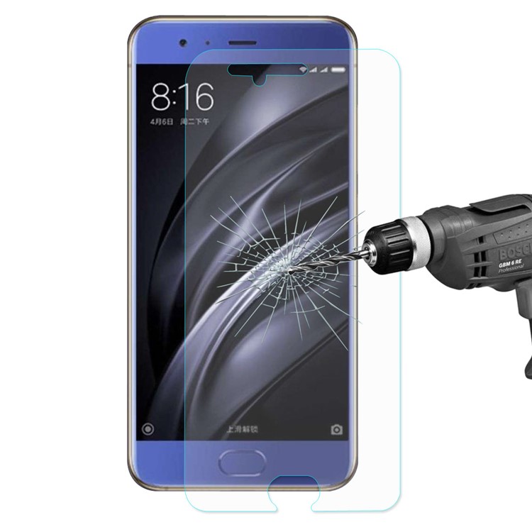 HAT PRINCE for Xiaomi Mi 6 0.26mm 9H 2.5D Tempered Glass Screen Protector (Arc Edge)-1