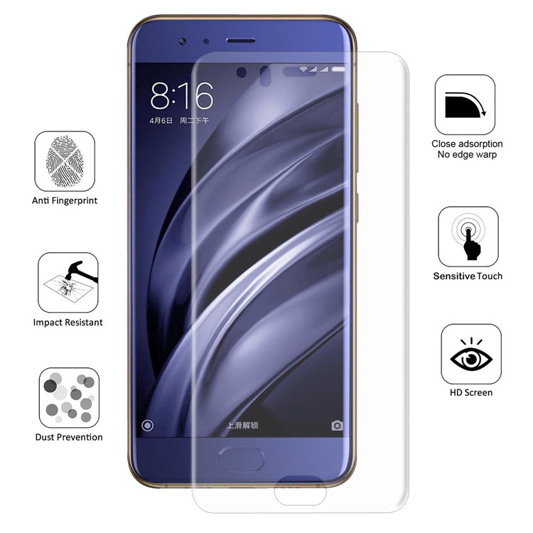HAT PRINCE 0.1mm Full Coverage Screen Guard for Xiaomi Mi 6-1