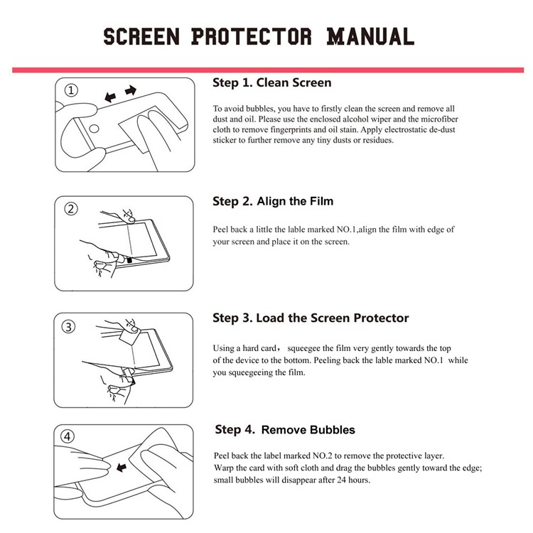HAT PRINCE 0.1mm Full Coverage Screen Guard for Xiaomi Mi 6-10