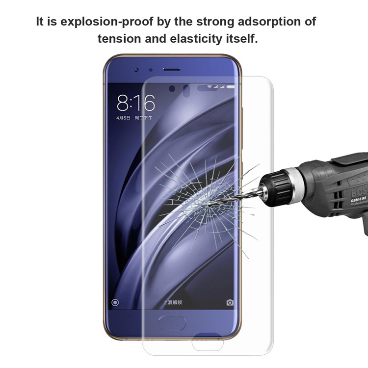 HAT PRINCE 0.1mm Full Coverage Screen Guard for Xiaomi Mi 6-7