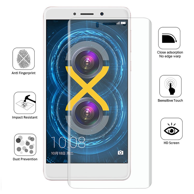 HAT PRINCE 0.1mm Full Coverage Screen Protector Film for Huawei Honor 6x (2016)-1