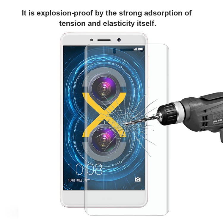 HAT PRINCE 0.1mm Full Coverage Screen Protector Film for Huawei Honor 6x (2016)-3