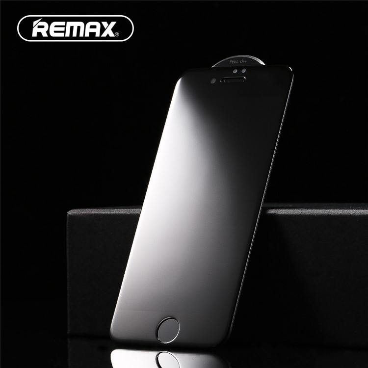 REMAX 0.3mm Anti-spy Privacy Tempered Glass Screen Protector for iPhone 7 4.7 inch - Black-2