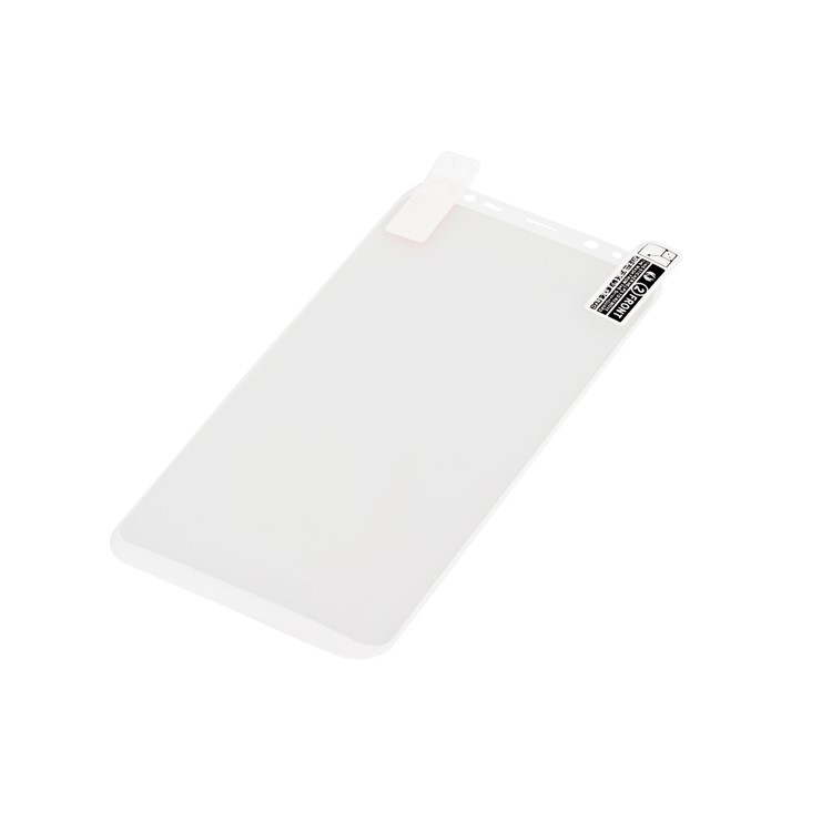 ANGIBABE Soft PET Full Coverage Plated Curved Screen Protector Film (0.1mm) for Samsung Galaxy S8 G950 - White-4