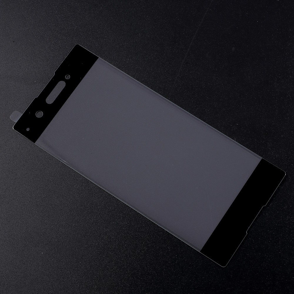 Full Coverage Tempered Glass Screen Protector for Sony Xperia XA1 - Black-3