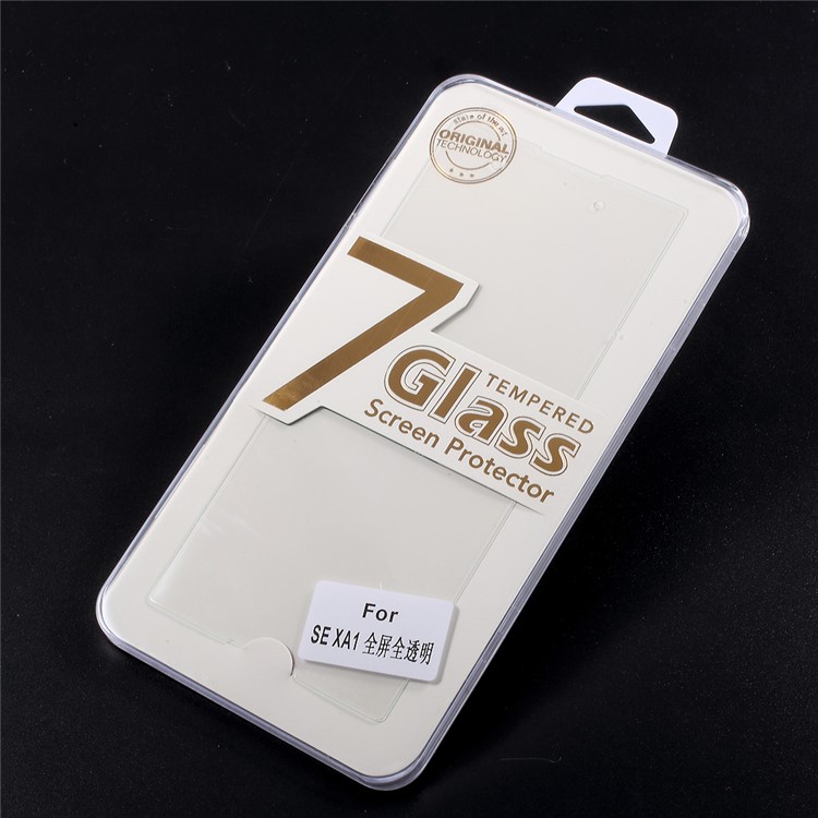 Full Screen Tempered Glass Protector Film for Sony Xperia XA1 - Transparent-4