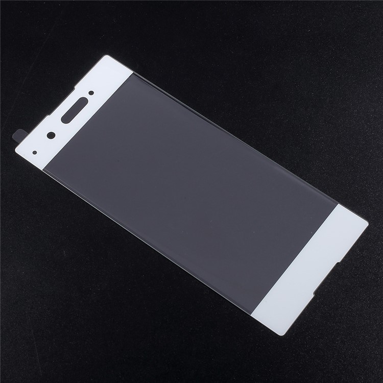 For Sony Xperia XA1 Full Coverage Tempered Glass Screen Protector - White-1