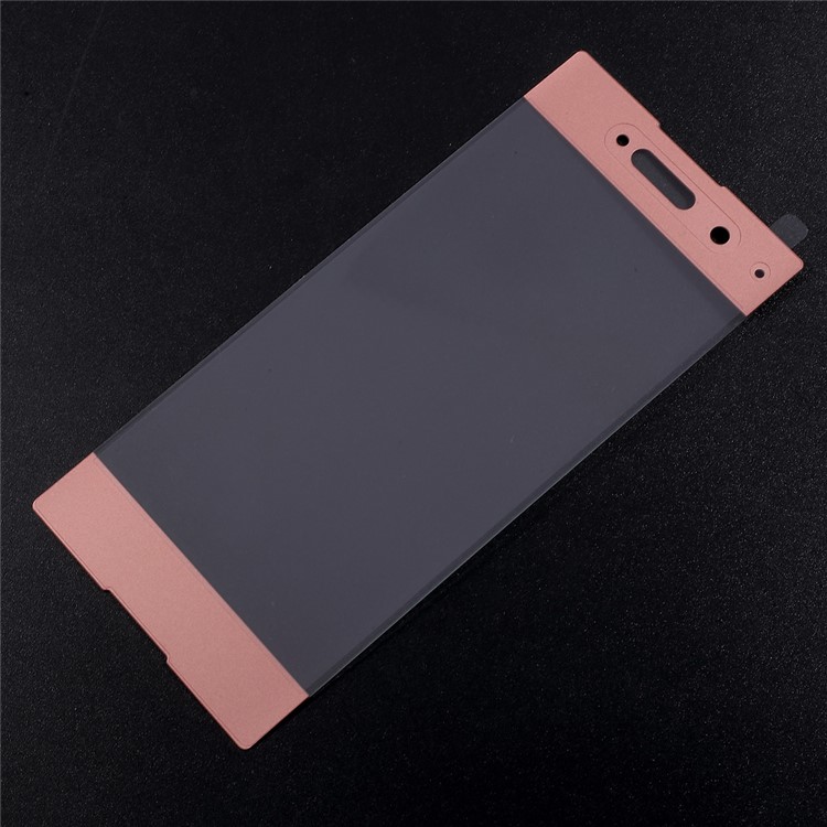 Full Coverage Tempered Glass Screen Protector Guard Film for Sony Xperia XA1 - Rose Gold-3