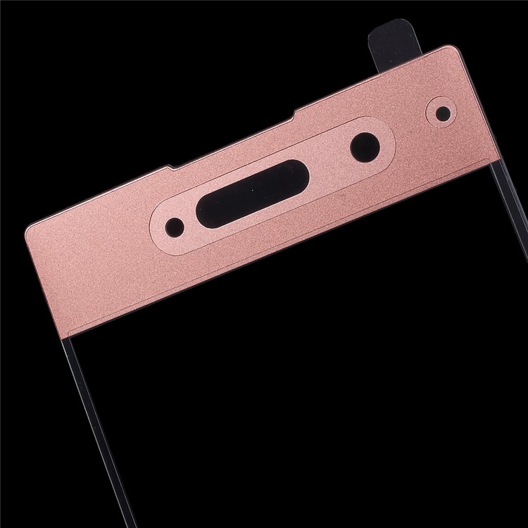 Full Coverage Tempered Glass Screen Protector Guard Film for Sony Xperia XA1 - Rose Gold-4