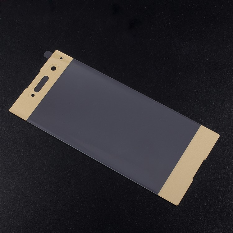 For Sony Xperia XA1 Full Coverage Tempered Glass Screen Protector Guard Film - Gold-3