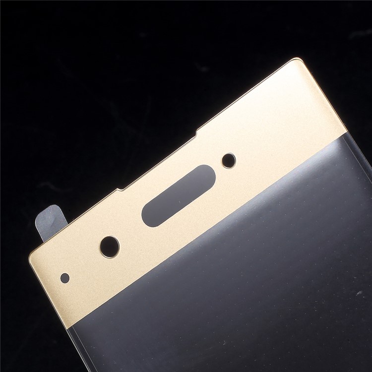 For Sony Xperia XA1 Full Coverage Tempered Glass Screen Protector Guard Film - Gold-4