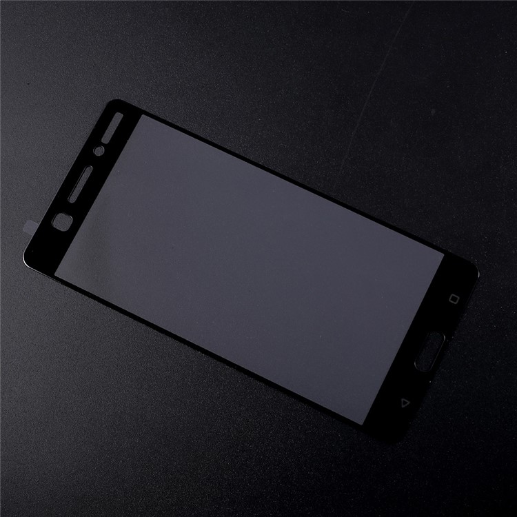 For Nokia 6 Ultra Clean Full Coverage Tempered Glass Screen Protector - Black-2