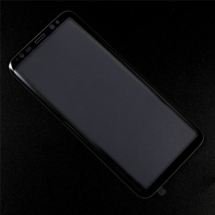 Curved Full Covering Tempered Glass Screen Protector for Samsung Galaxy S8+ SM-G955 - Black-7