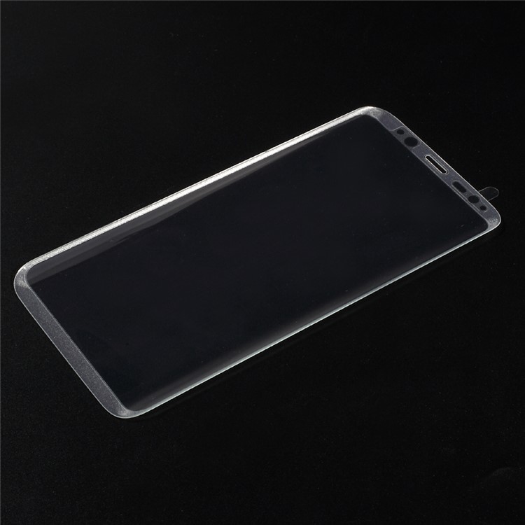 Curved Full Covering Tempered Glass Screen Protector for Samsung Galaxy S8+ SM-G955 - Translucent-2