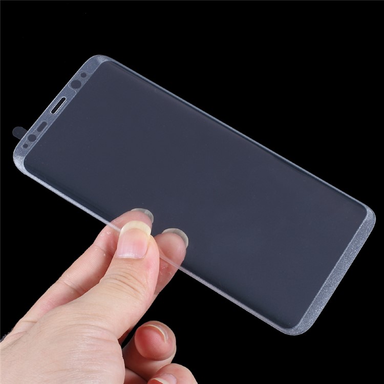 Curved Full Covering Tempered Glass Screen Protector for Samsung Galaxy S8+ SM-G955 - Translucent-4
