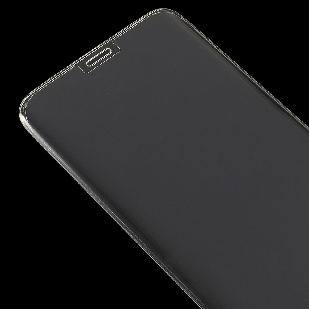 For Samsung Galaxy S8 SM-G950 Full Coverage Curved Edge Tempered Glass Screen Protector - All Clear Transparent-4