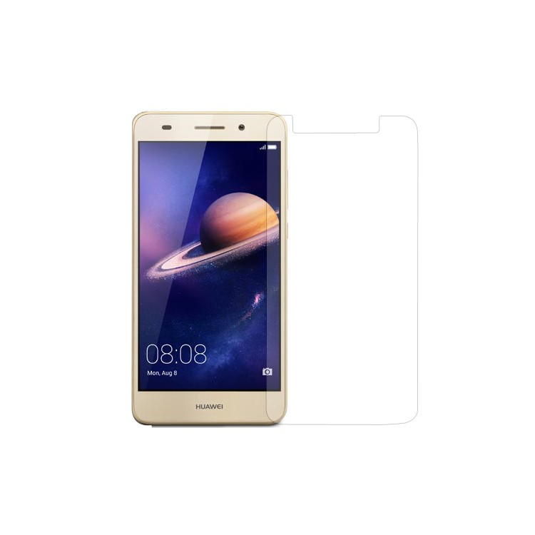 Für Huawei Y6II Kompakte Mobile Gehärtetem Glas Displayschutzfolie 0,3mm (arc Rand)-1