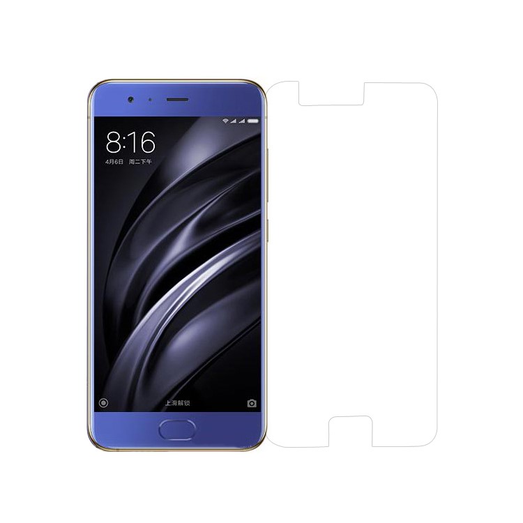 For Xiaomi Mi 6 Mobile Tempered Glass Screen Protector Film Guard 0.3mm (Arc Edge)-1