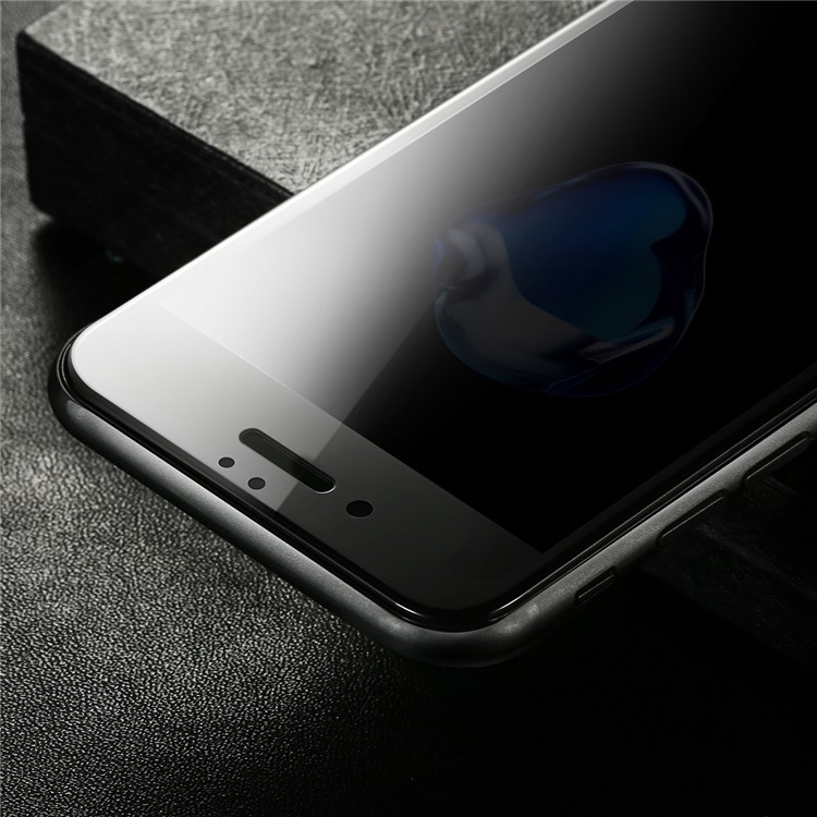 BASEUS 0.23mm Anti-spy Soft PET Edges Full Size Tempered Glass Screen Guard Film for iPhone 7 - Black-8