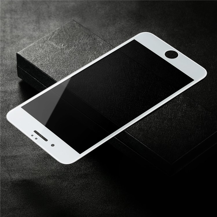 BASEUS 0.23mm Anti-spy Soft PET Edges Full Size Tempered Glass Screen Protector for iPhone 7 - White-8