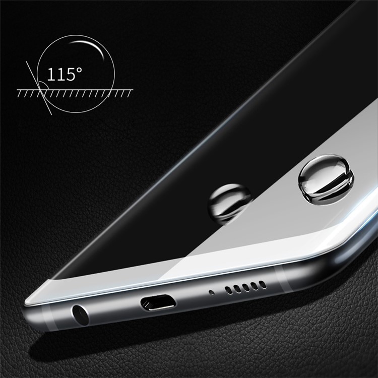 X-LEVEL Full Coverage 3D Curved Tempered Glass Screen Protector for Samsung Galaxy S8 Plus G955 - White-5