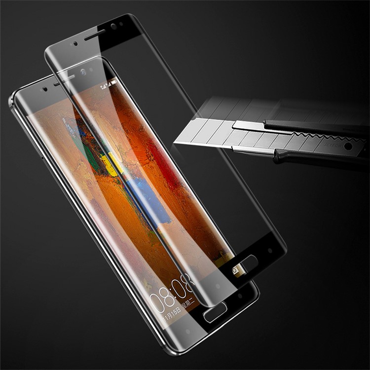 X-LEVEL 3D Curved Complete Covering HD Tempered Glass Screen Protector for Huawei Mate 9 Pro / Porsche Design - Black-1