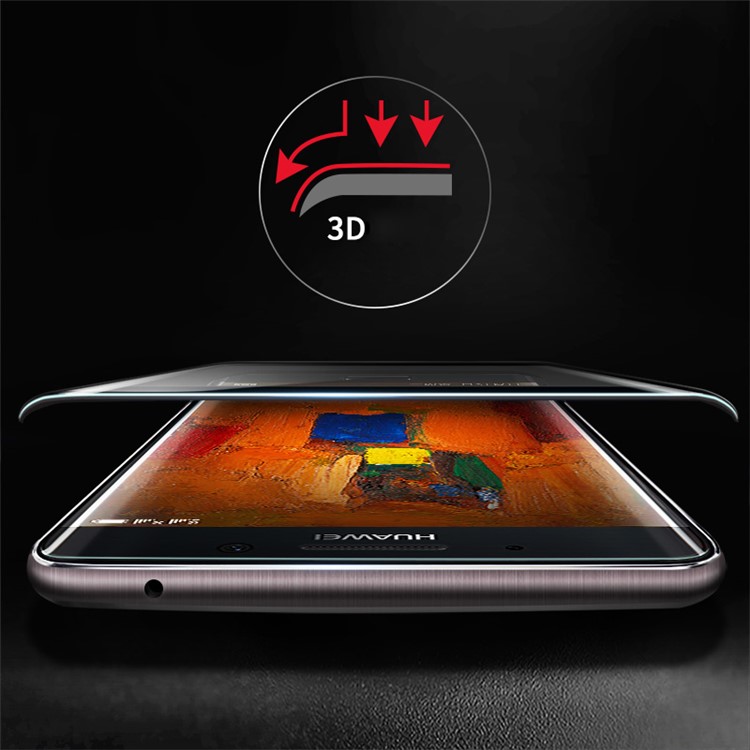 X-LEVEL 3D Curved Complete Covering HD Tempered Glass Screen Protector for Huawei Mate 9 Pro / Porsche Design - Black-3
