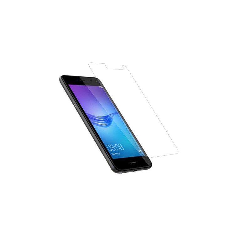 For Huawei Y6 2017 Tempered Glass Screen Protector Guard Film 0.3mm (Arc Edge)-1
