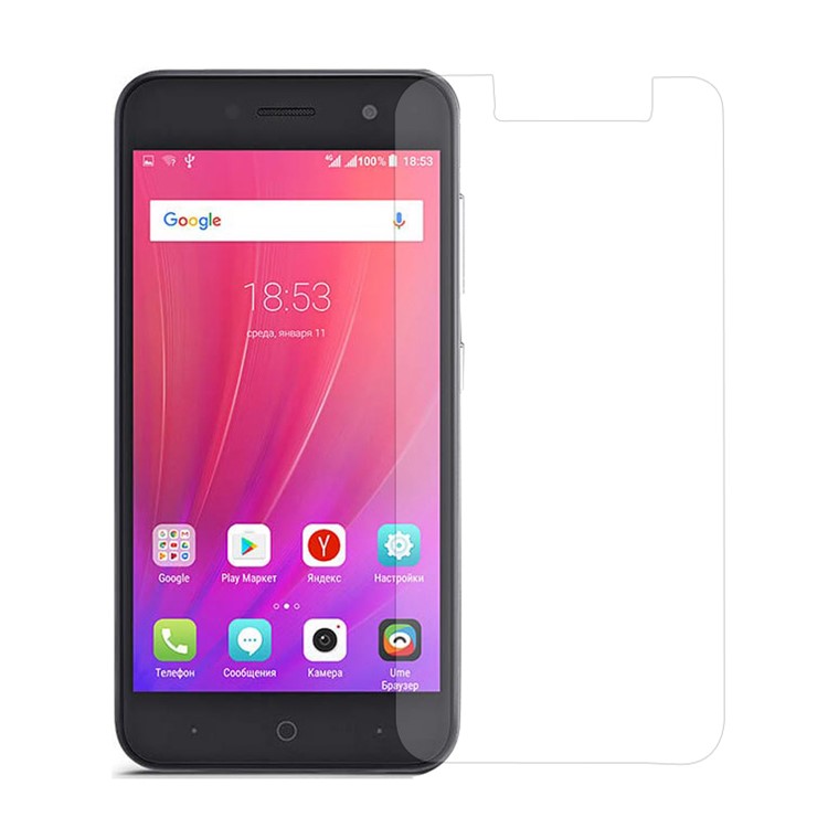 For ZTE Blade A520 Tempered Glass Screen Protector Film Cover 0.3mm (Arc Edge)-1