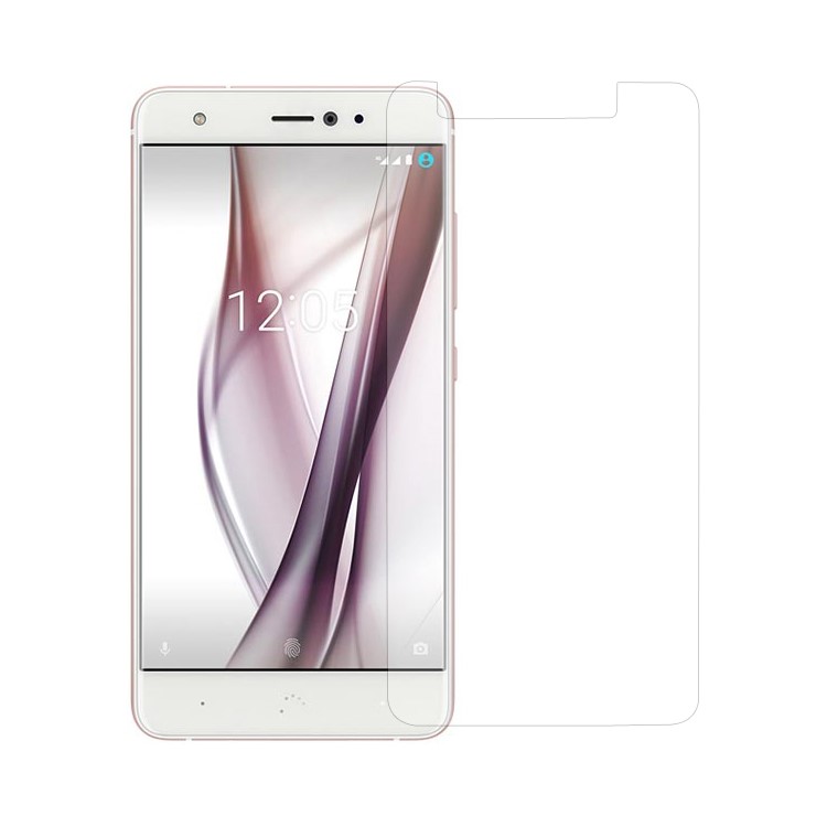 For BQ Aquaris X Tempered Glass Screen Guard Film 0.3mm (Arc Edge)-1