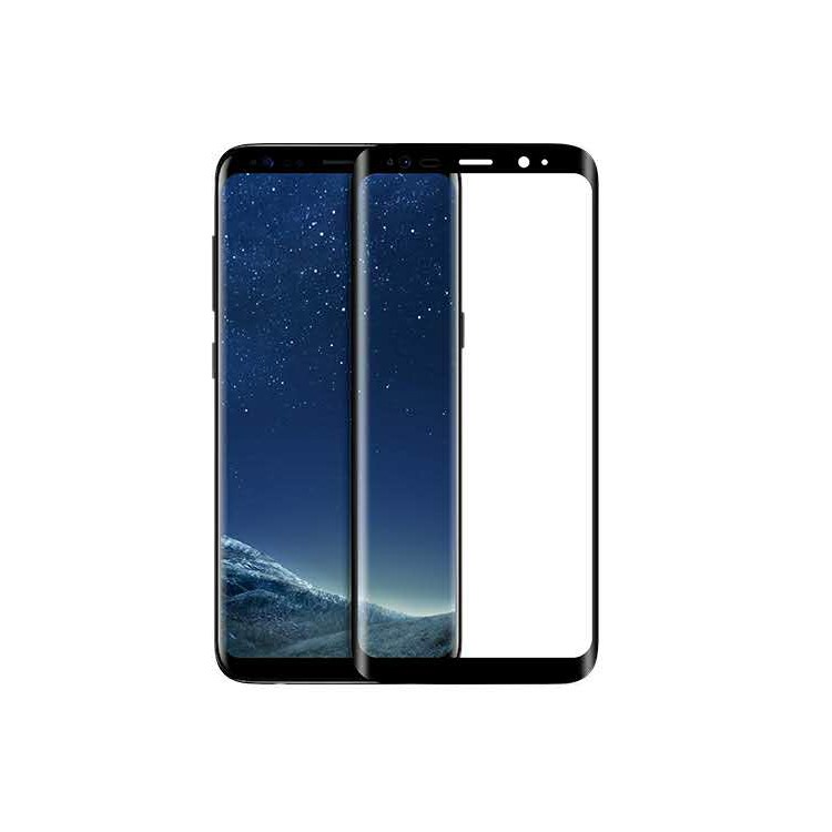 HOCO Curved Tempered Glass Full Screen Protector Film for Samsung Galaxy S8 G950 - Black-1