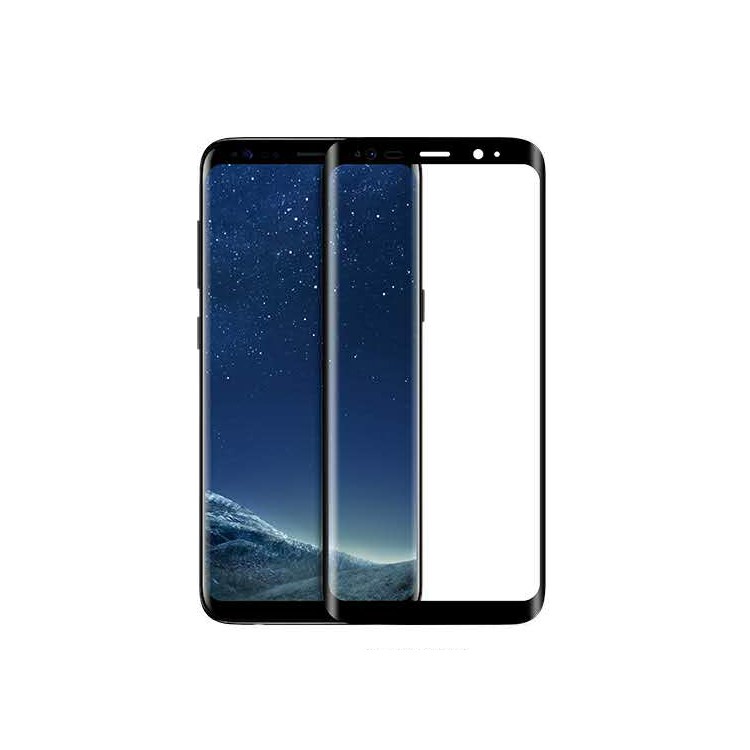 HOCO Curved Full Screen Tempered Glass Protector Film for Samsung Galaxy S8 Plus G955 - Black-1