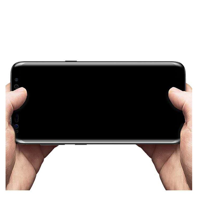 HOCO Curved Full Screen Tempered Glass Protector Film for Samsung Galaxy S8 Plus G955 - Black-3