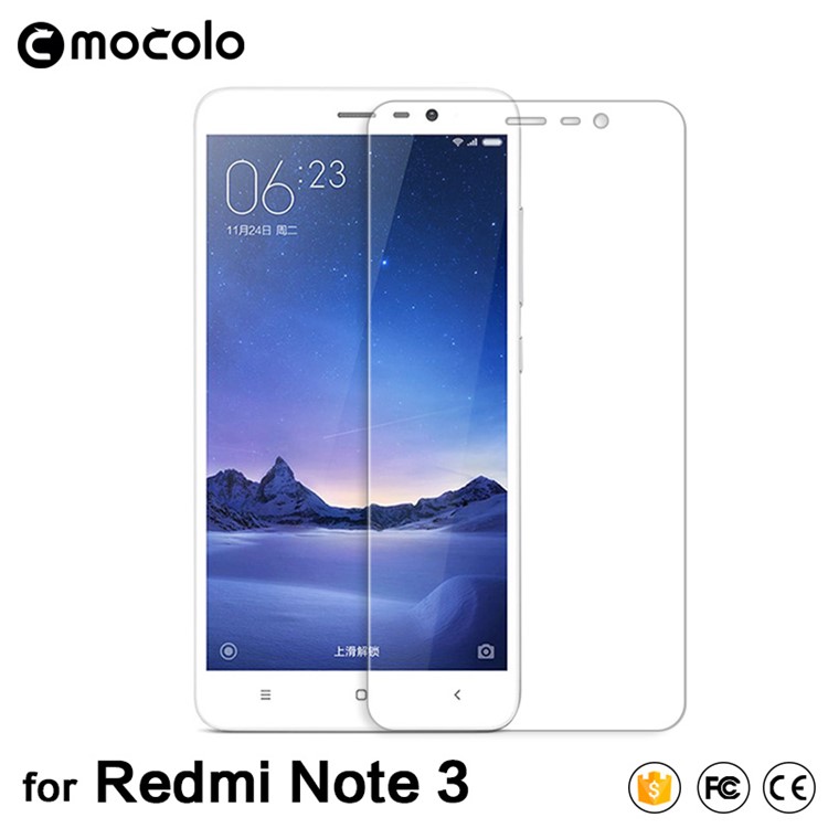 

MOCOLO Дуги Края Закаленное Стекло Протектор Экрана Для Xiaomi Redmi Примечание 3, Xiaomi Redmi Note 3