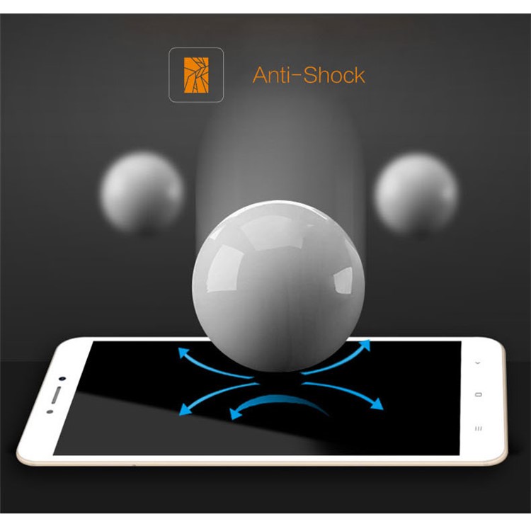 MOCOLO Silk Print Arc Edge Full Coverage Tempered Glass Screen Protector for Xiaomi Mi Max 2 - White-5