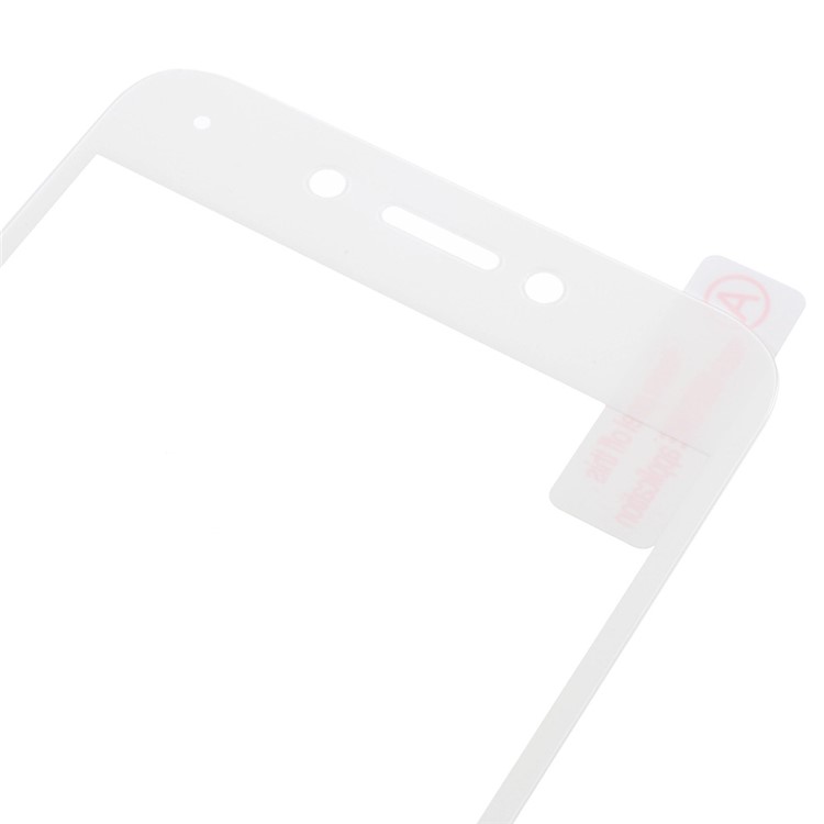 Full Coverage Tempered Glass Screen Protector Silk Printing for Huawei Honor 6A / Honor 5C pro - White-3
