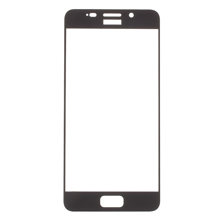 Silk Printing Full Screen Tempered Glass Protector Guard for Asus Zenfone 3s Max ZC521TL - Black-1